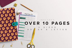 Budget Planner Kit -A5, A4 & Letter