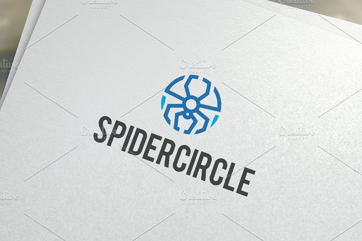 Spider Circle Logo Design, a Branding & Logo Template by Sahade Studio (Photo 3 of 4)
