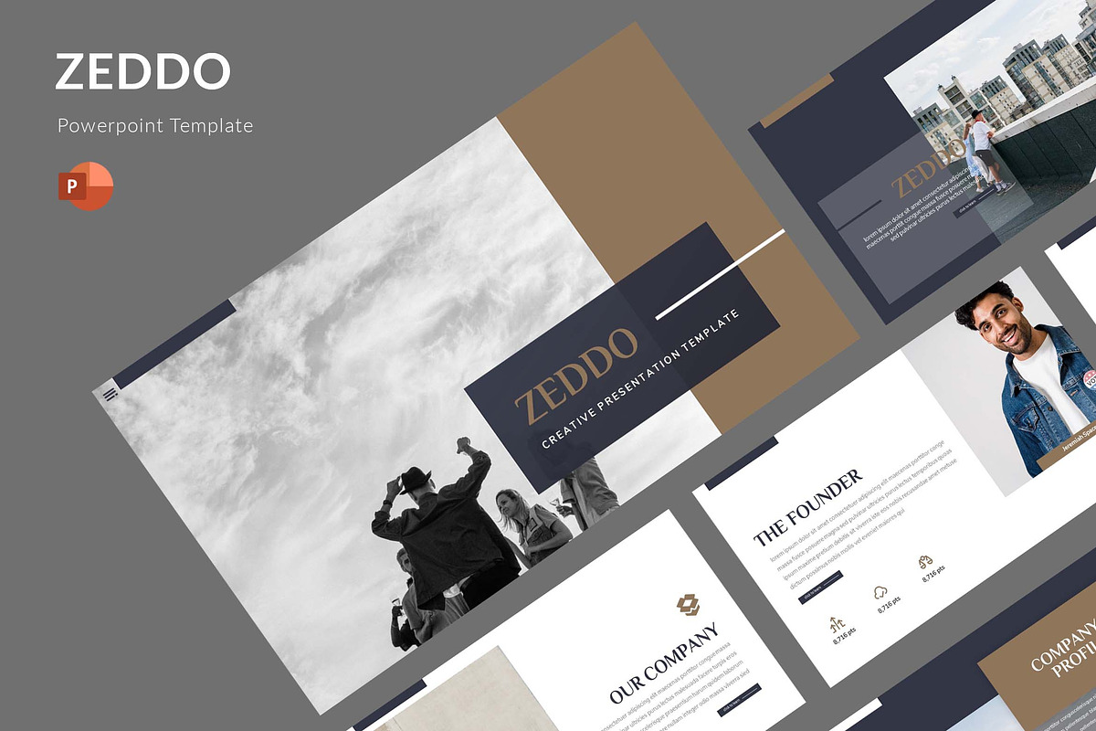 Zeddo - Powerpoint Template, a Presentation Template by AQR Studio ...