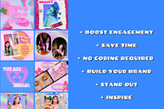 EUPHORIA AESTHETIC IG Template, a Social Media Template by PLANETSEL (Thumbnail 3 of 6)