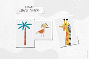 Safari: jungle animals and plants, an Animal Illustration by Olia (Thumbnail 11 of 15)