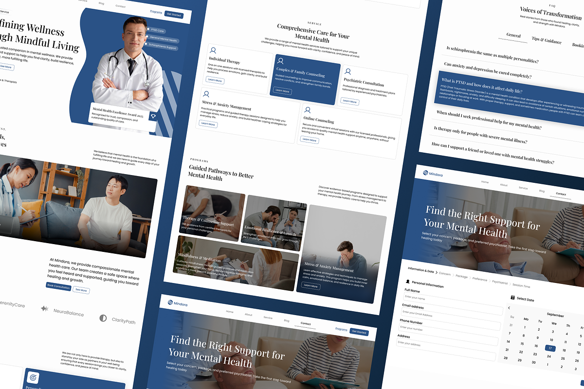 Mindora - Healthcare Service preview 4