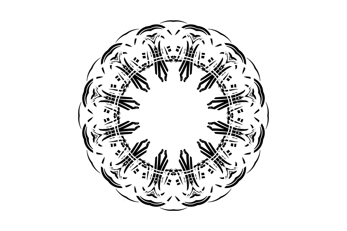 Decorative Mandala Digital Art Pack, a Decorative Illustration by NJ Himel (Photo 22 of 101)