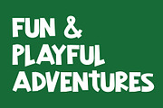 Big Boss - Bold Playful Typography, a Sans Serif Font by Yuby Creative (Thumbnail 3 of 8)