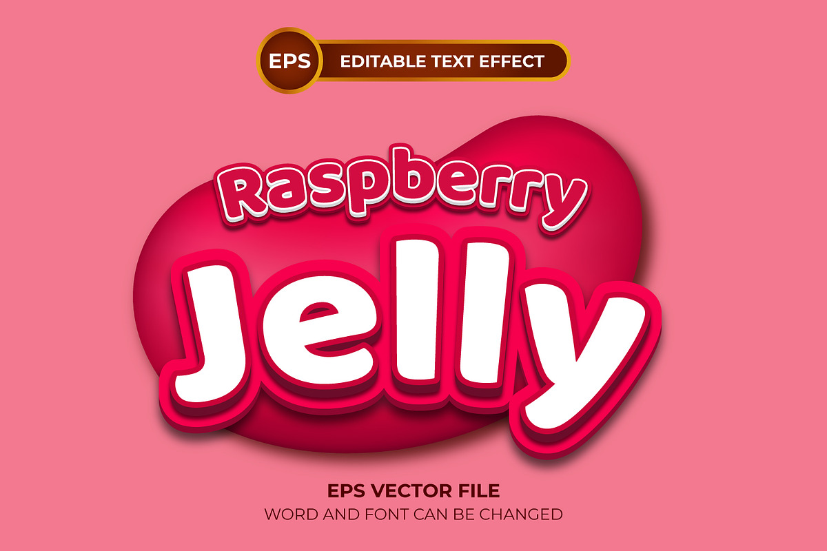 Raspberry jelly, a Layer Style Add-On by Semu Creative