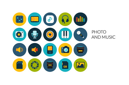 Flat icons set - Book
