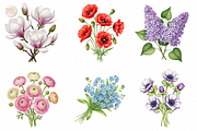 Spring Flower PNG Clipart Watercolor, an Object Illustration by KennedyStudio (Thumbnail 3 of 4)