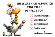 Quirky New Year Goose Clipart, an Illustration by OK Design (Thumbnail 5 of 6)