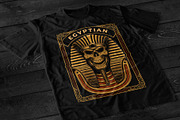 Egyptian Pharaohs Skeleton, an Illustration by Harry Kasyanov (Thumbnail 2 of 4)