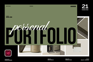 Personal Portfolio Presentation Deck, a Presentation Template by Devators