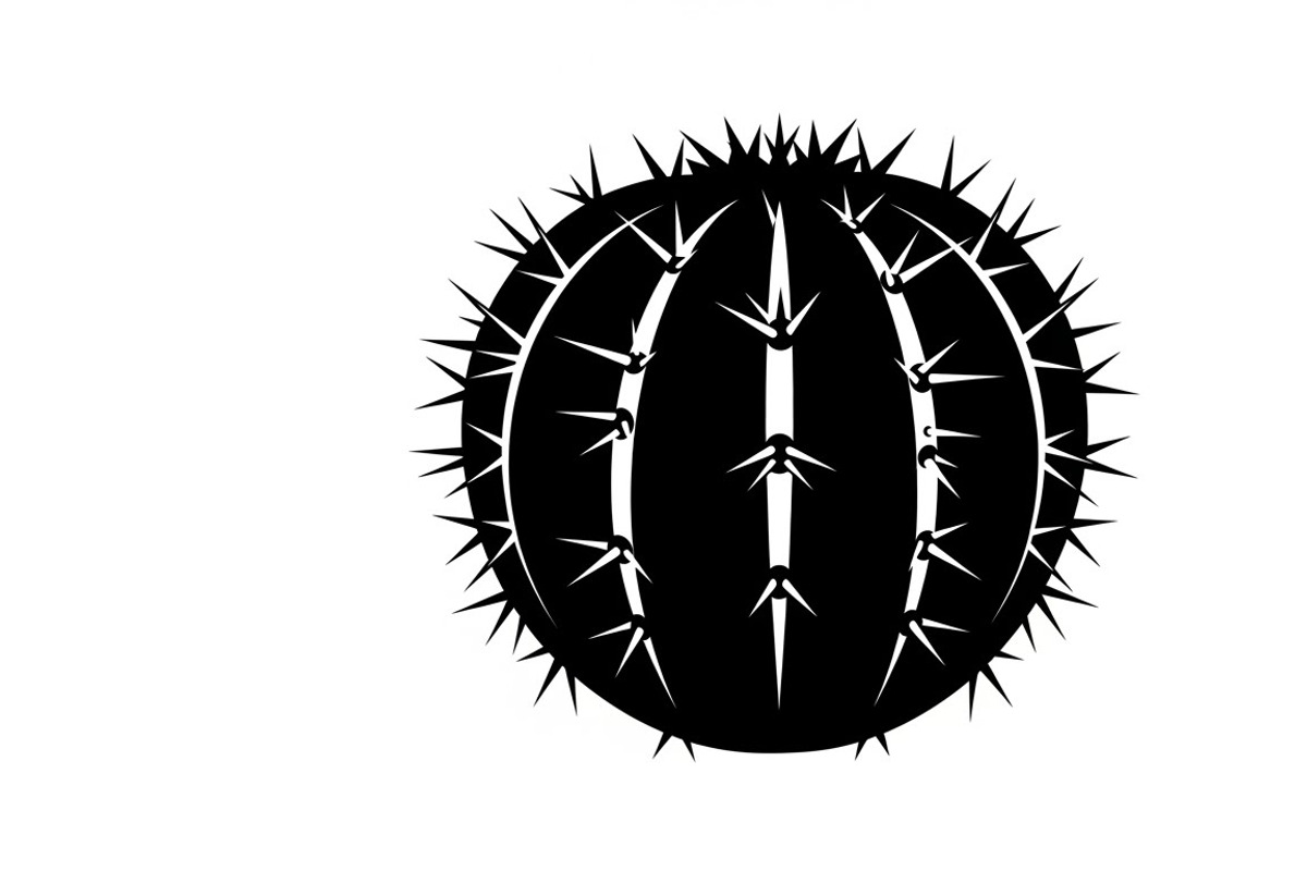 collection of desert cactus silhouet, an Illustration by Amazin_art (Photo 11 of 33)