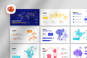 Typical World Regional 20th Century, a Presentation Template by Digitcase x Wealthwells