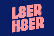 Bang! Bang! Typeface, a Font by Yeahright Type (Thumbnail 4 of 7)
