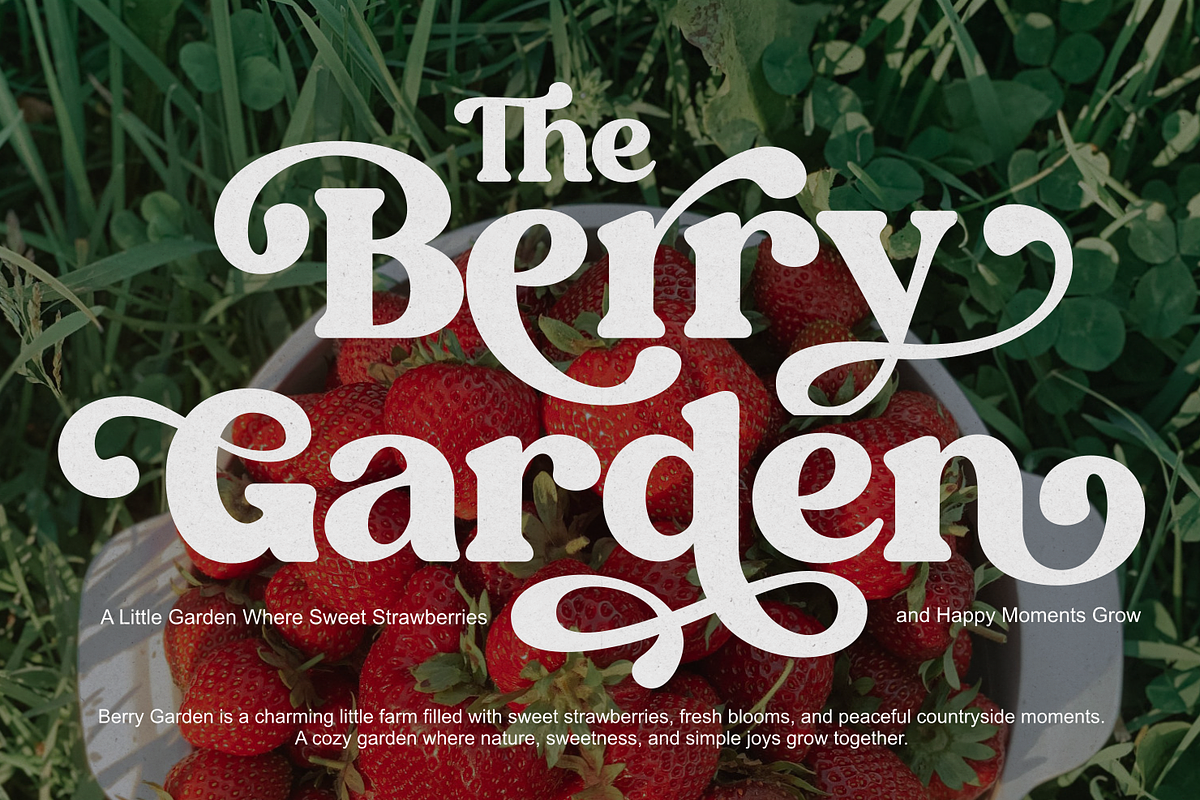 Peachy Mighties, a Serif Font by zeenesia (Photo 2 of 10)