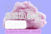 Cotton Candy Cloud Font, a Handwritten Font by Eryn Rose Design (Thumbnail 1 of 10)