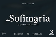 Sofimaria | Elegant Modern Serif, a Serif Font by Qaratype (Thumbnail 1 of 19)