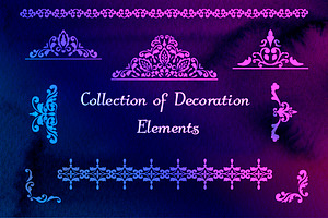 Vintage design elements.