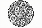 Mandala Cut Files for Cricut Crafts, an Illustration by musafir_fashion (Thumbnail 8 of 9)