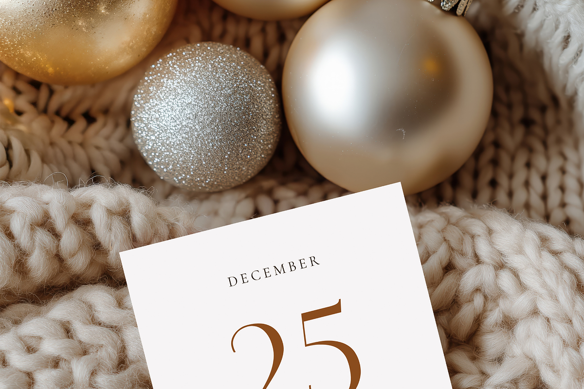 5x7 in Cozy Christmas Card Mockup, an Advertising Mockup by Serenefeeling (Photo 3 of 7)