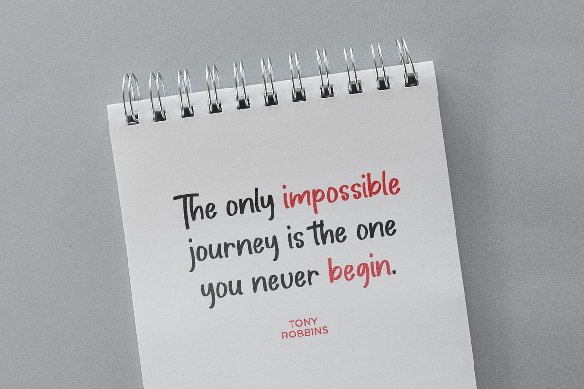 Blank Notes Handwritten Marker Font, a Font by Pixesia Studio (Photo 10 of 15)