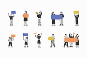 Protesting Illustration, an Object Graphic by Jump Studio (Thumbnail 3 of 4)