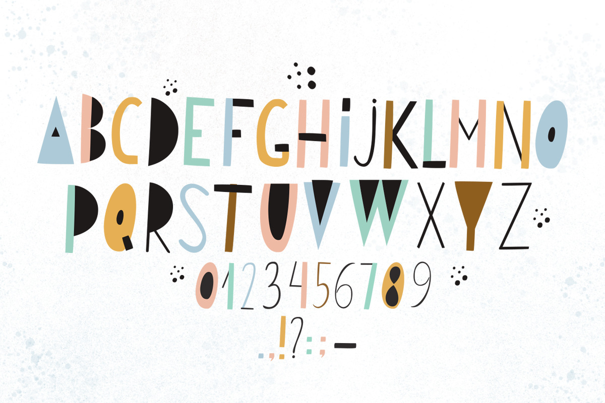 Alphabet Scandinavian style, an Illustration by Lesya Skripak (Photo 2 of 6)