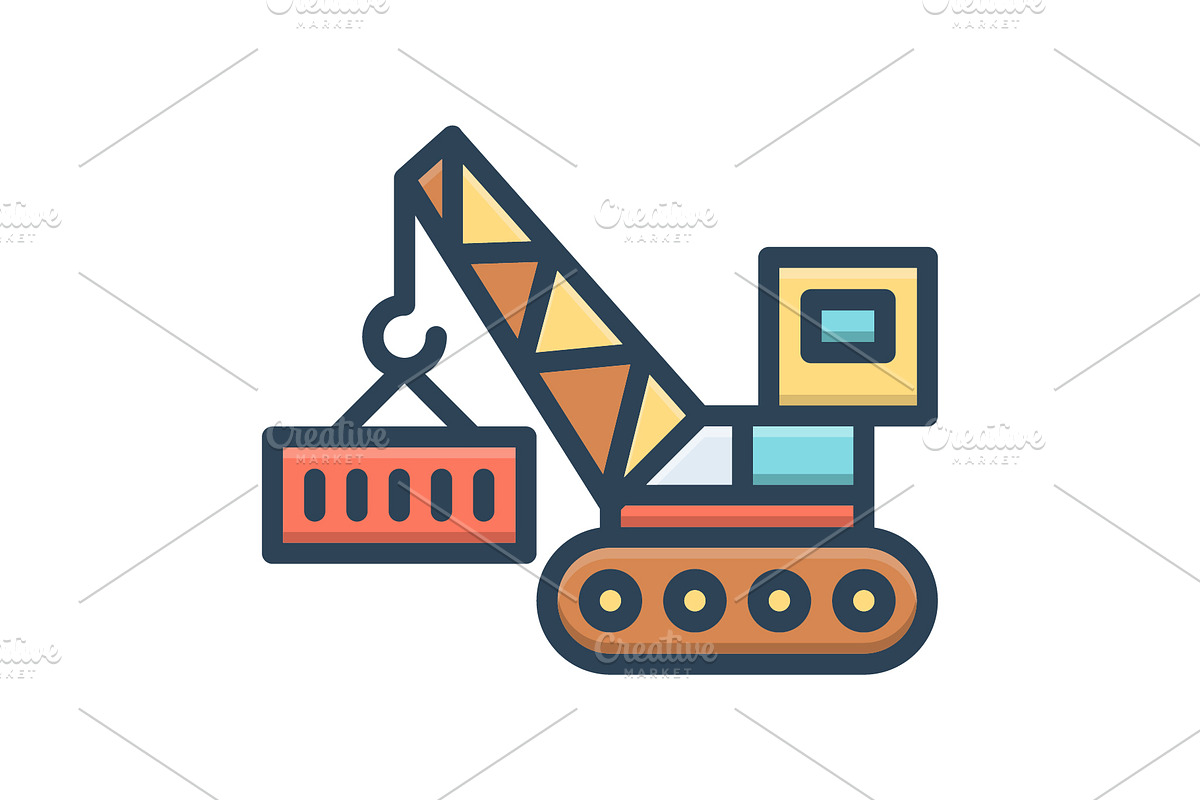 Heavy weighty color icon, a Duotone Icon by Creative priyanka