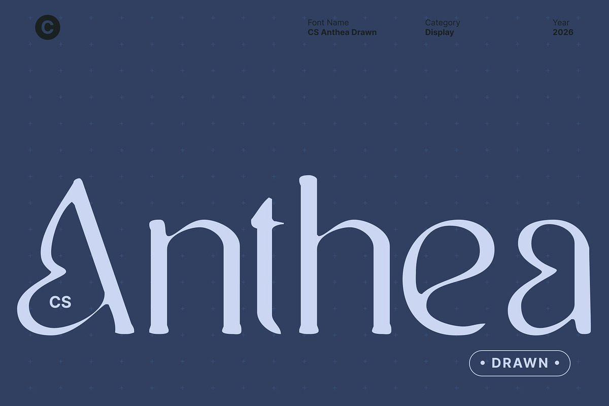 CS Anthea Drawn, a Serif Font by Craft Supply Co. (Photo 1 of 8)