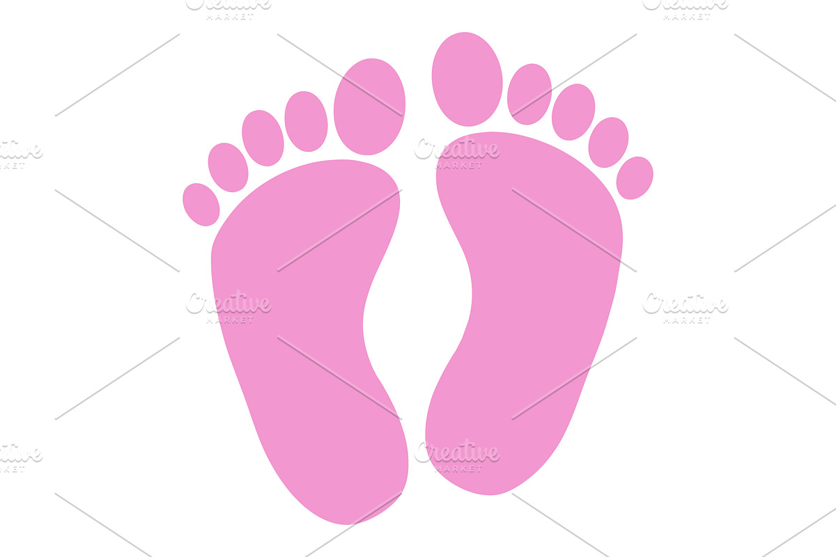 Baby feet, an Illustration by Mark1987
