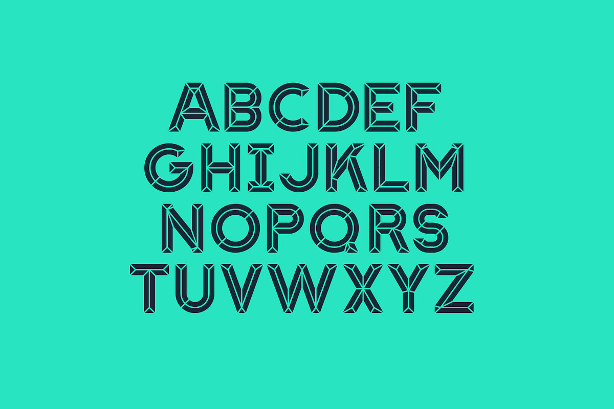 Block Typeface, a Font by Studio Bayley (Photo 2 of 5)