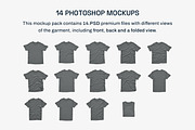 Gildan Mens Adult T-Shirt Mockups, a Shirt Mockup by GraphicHero (Thumbnail 2 of 9)