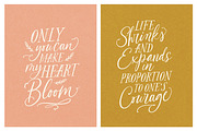 The Blooming Lovely Font Duo, a Script Font by Nicky Laatz (Thumbnail 4 of 28)