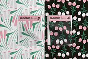 Vintage Flower Pattern Collection, a Pattern Graphic by Asya Melkonyan Patterns (Thumbnail 5 of 15)