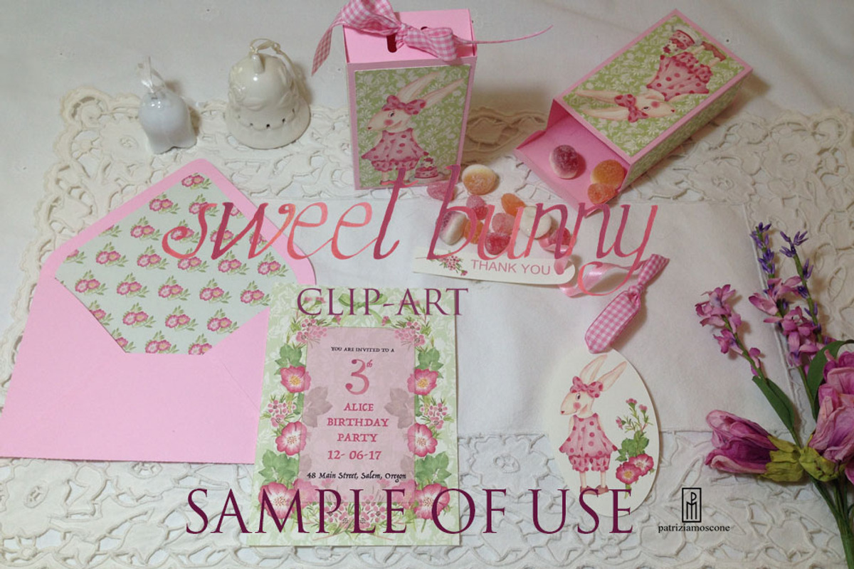 Sweet bunny (It's my birthday), an Illustration by patriziamoscone (Photo 6 of 8)