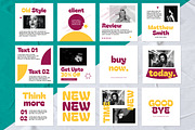 Social Media Post Layout, a Social Media Template by MightyDesign (Thumbnail 1 of 6)