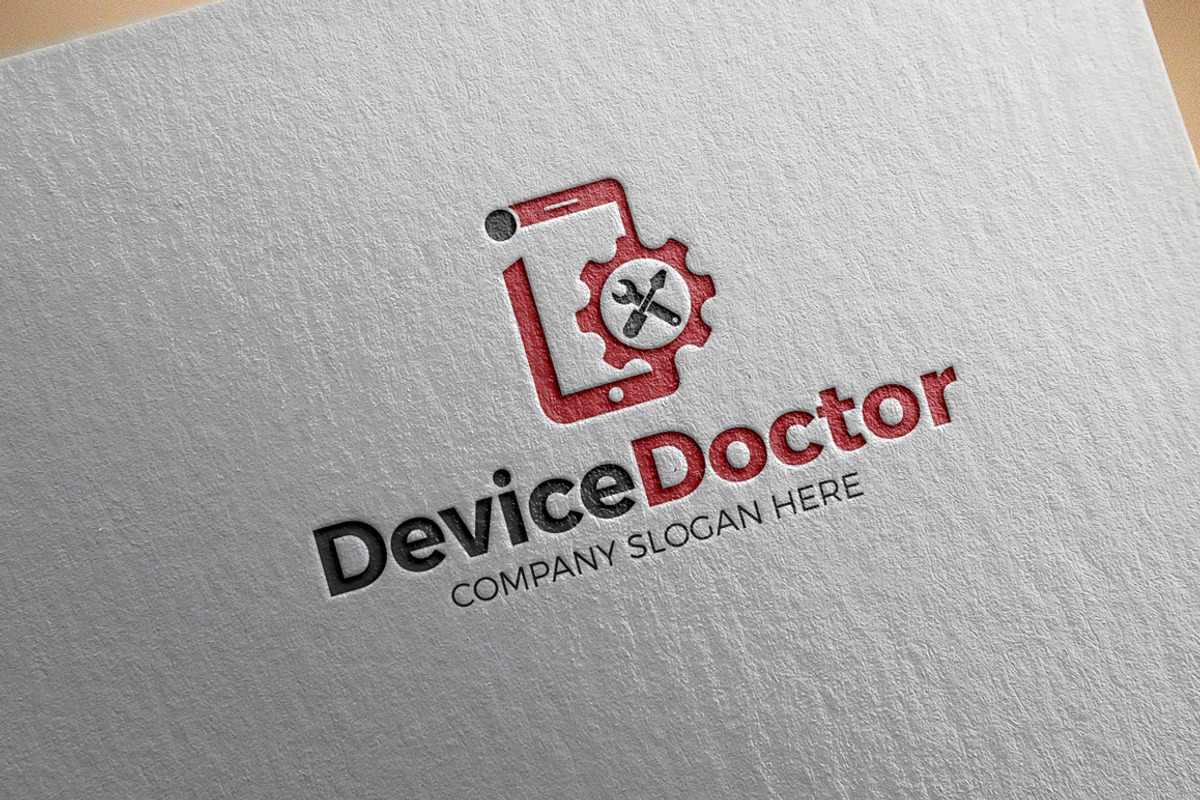Device Doctor Logo, a Branding & Logo Template by Orcshape Studio