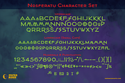 PM Nosferatu 1922 Classic Font, a Sans Serif Font by Paper Moon Graphic Supply (Thumbnail 4 of 12)