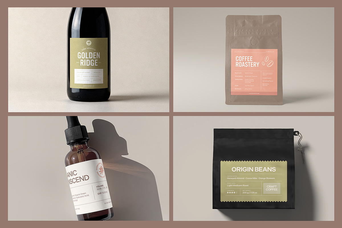Product Label Template Set, a Brochure Template by BrandPacks (Photo 12 of 14)
