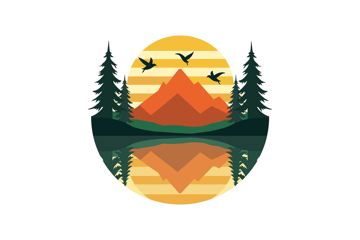 Outdoor Camping Badge Bundle, an Object Graphic by Gfx_Store (Photo 12 of 13)