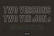 Letterpress Anatomy, a Font by Heavy Metal Type Co. (Thumbnail 5 of 5)