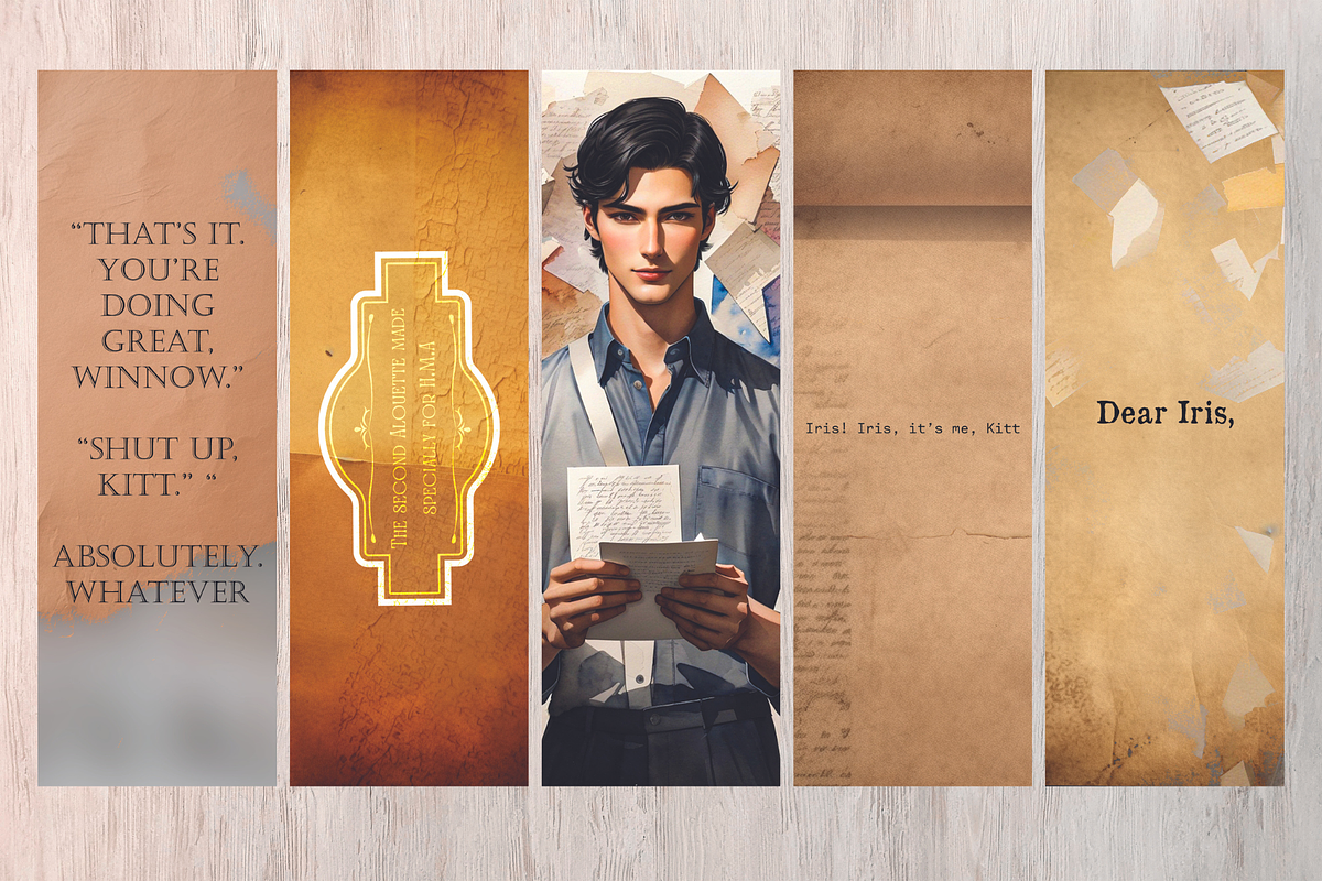Divine Rivals Bookmarks