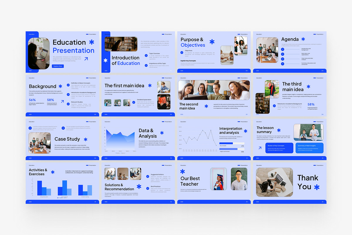Education Powerpoint Template, a Presentation Template by Eklip Studio (Photo 6 of 6)