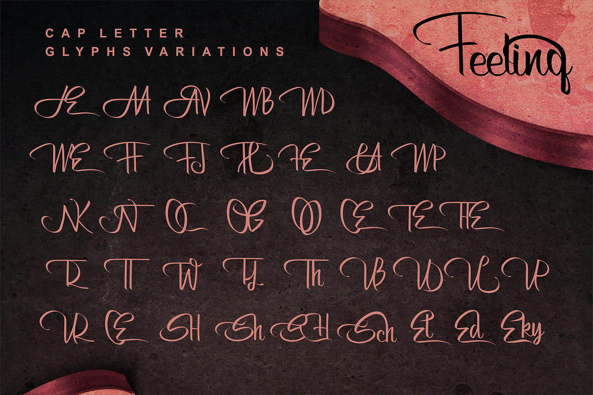 Bertha - Script With Ligatures preview 7