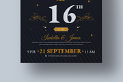 Wedding Anniversary Invitation Flyer, a Flyer Template by MightyDesign (Thumbnail 5 of 8)