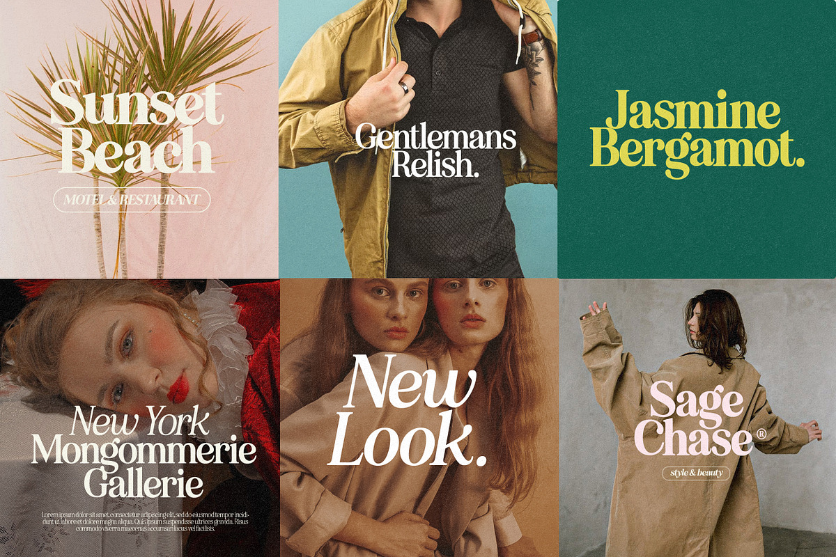 Eighties Comeback Serif (70 fonts), a Serif Font by Nicky Laatz (Photo 12 of 47)