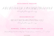 NicoleWhite Signature Collection, a Script Font by AQR Studio (Thumbnail 10 of 17)