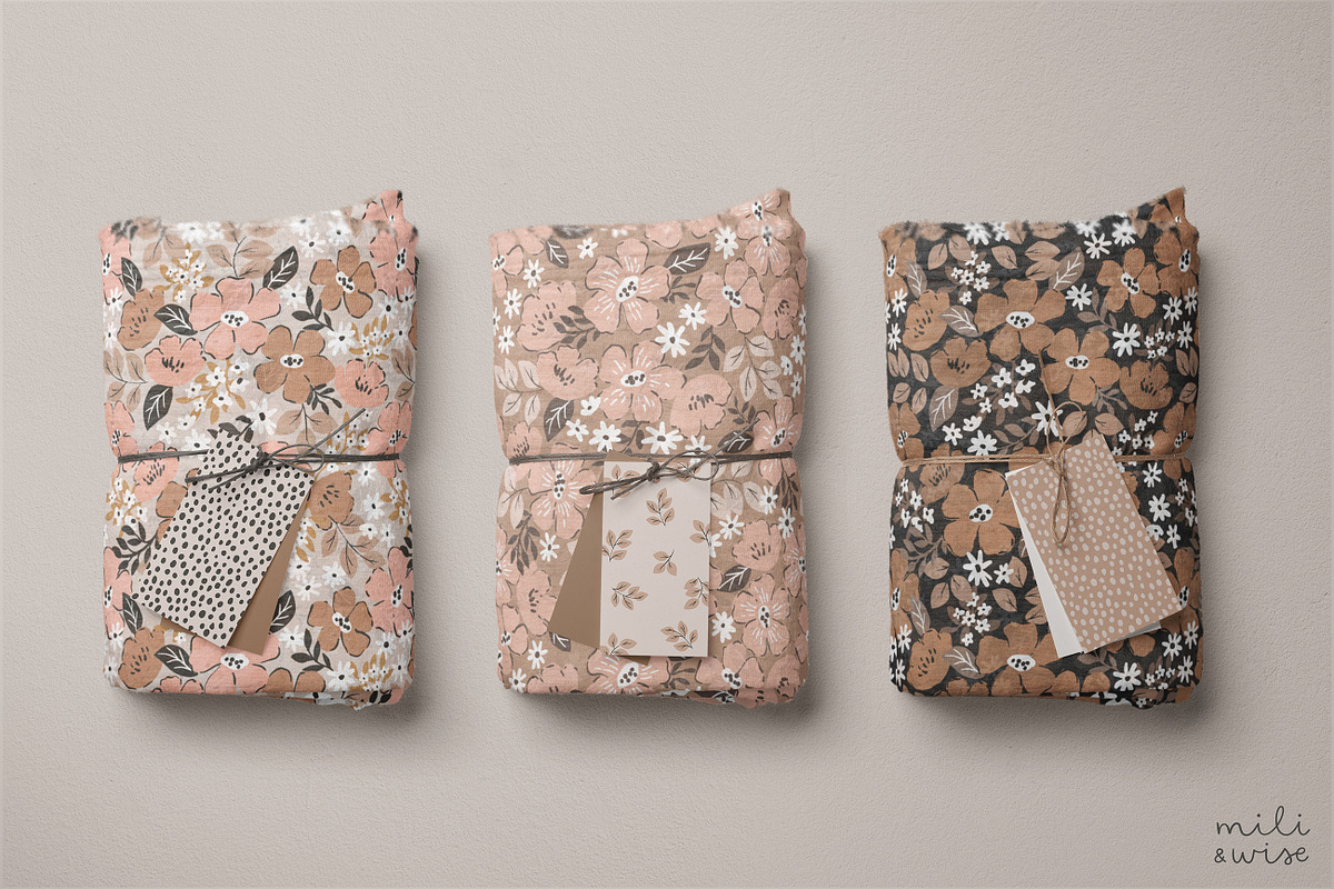 Mable Floral Pattern Collection, a Pattern Graphic by Point and Poem (Photo 11 of 11)