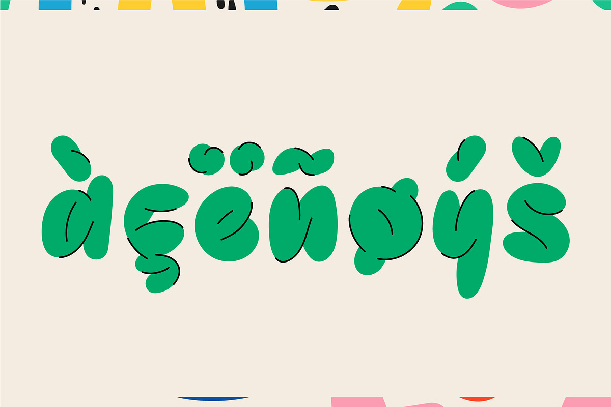 Baluno. OTF-SVG Color font family., a Symbol Font by Luxfont (Photo 6 of 12)