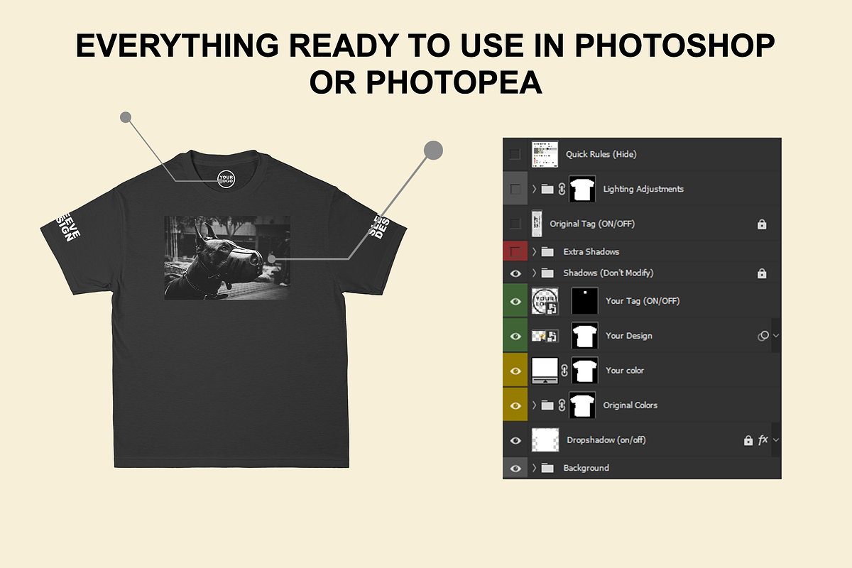 Tshirt Mockup AmericanApparel AL1301, a Shirt Mockup by Infinity Mockups (Photo 7 of 8)