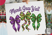 Mardi Gras Coquette Png, Mardi Gras, an Illustration by Designking (Thumbnail 1 of 6)